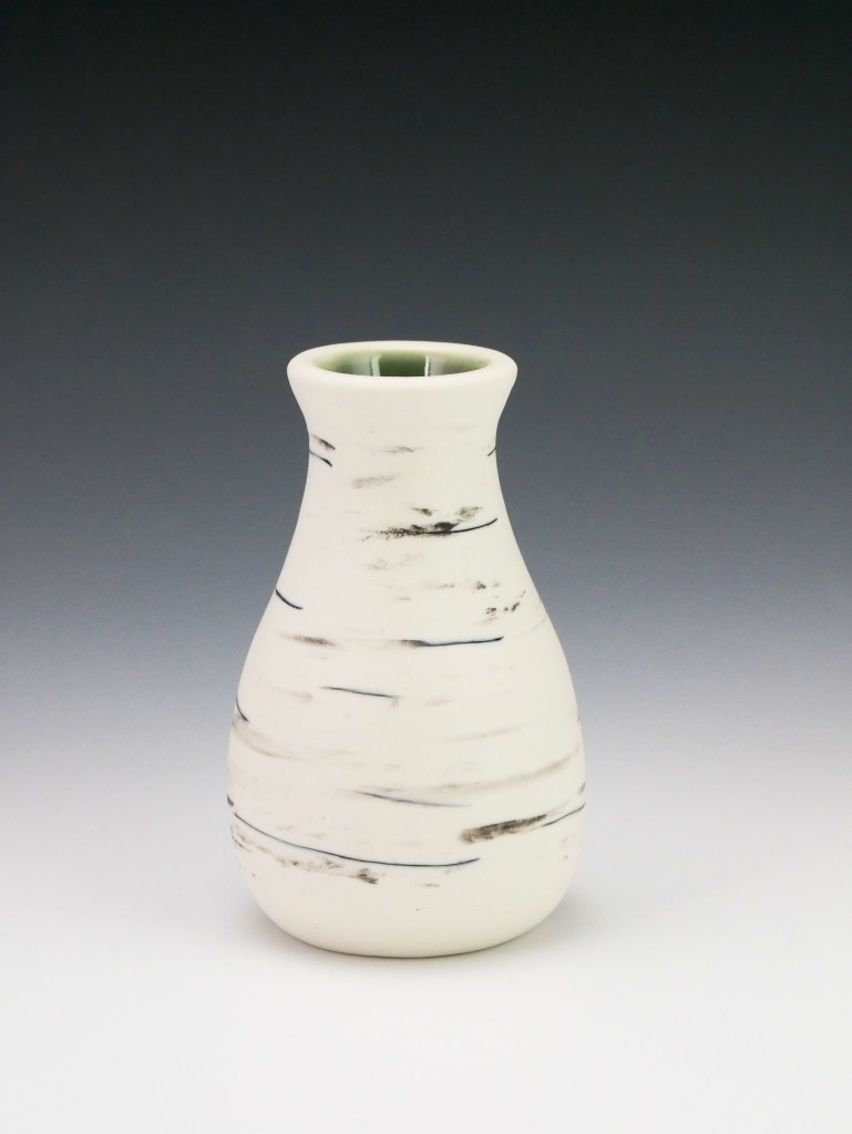 Birch Bud Vase with Forest Green.JPG