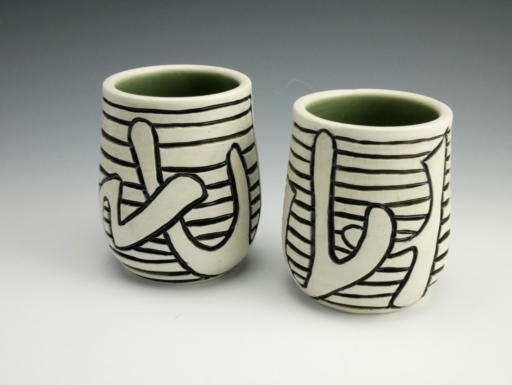 Pair of Moorish inspired cups.JPG