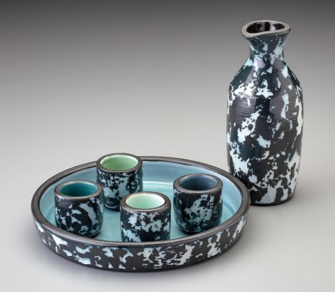 Icelandic Lagoon Sake Set - view 3